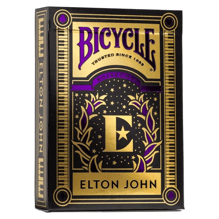 Jeu de 54 cartes Elton John - Bicycle