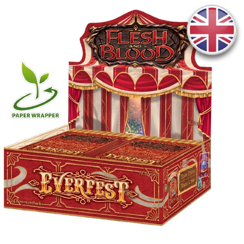 Everfest First Edition Display of 24 booster packs - Flesh and Blood EN