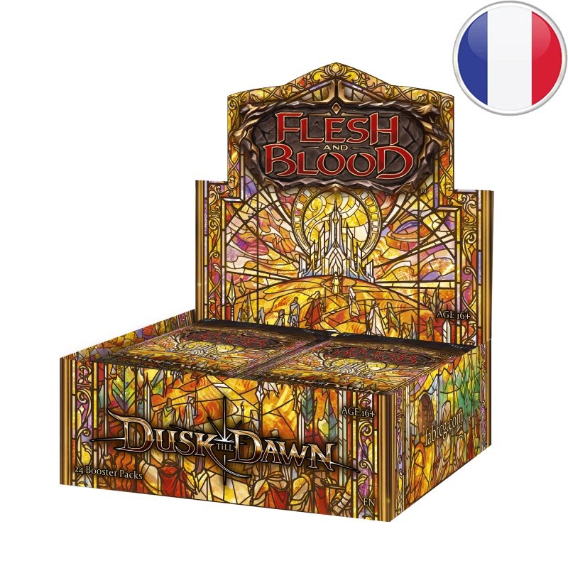 Dusk till Dawn Display of 24 booster packs - Flesh and Blood FR
