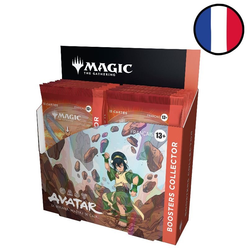 Boite de 12 boosters collectors Magic: The Gathering | Avatar, le dernier maître de l'air - Magic FR