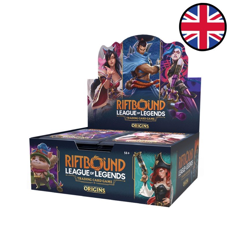 Origins Display of 24 boosters - Riftbound: League of Legends TCG EN
