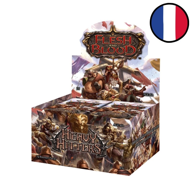 Heavy Hitters Display of 24 booster packs - Flesh and Blood FR