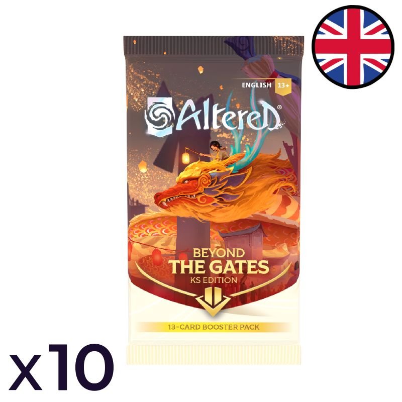 Lot de 10 boosters Au-delà des portes - KS Édition - Altered EN