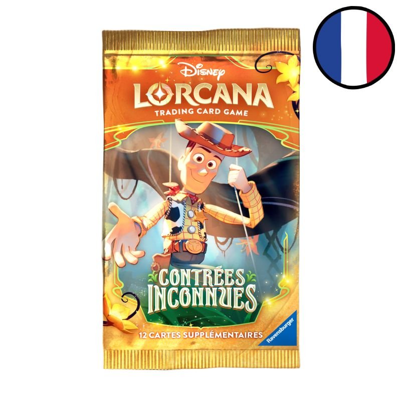 Booster Contrées Inconnues Chapitre 12 - Disney Lorcana FR