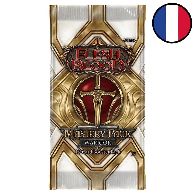 Booster Pack Maîtrise Guerrier - Flesh and Blood FR