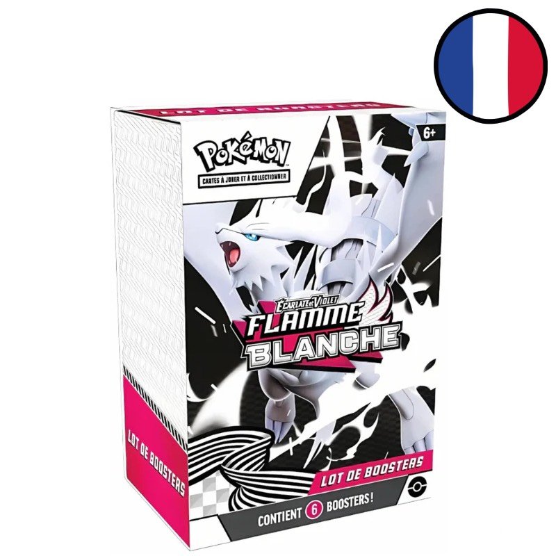 Set of 6 Scarlet & Violet: White Flare booster packs - Pokémon FR