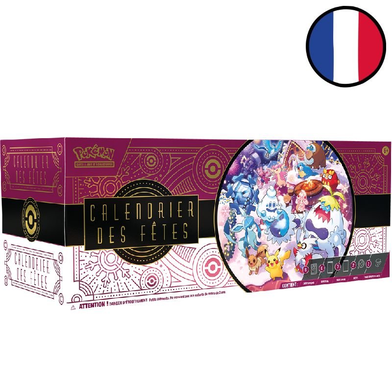 Calendrier des fêtes 2025 - Pokémon FR