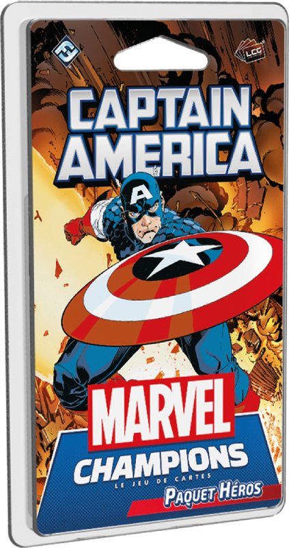Marvel Champions - Paquet Héros Captain America