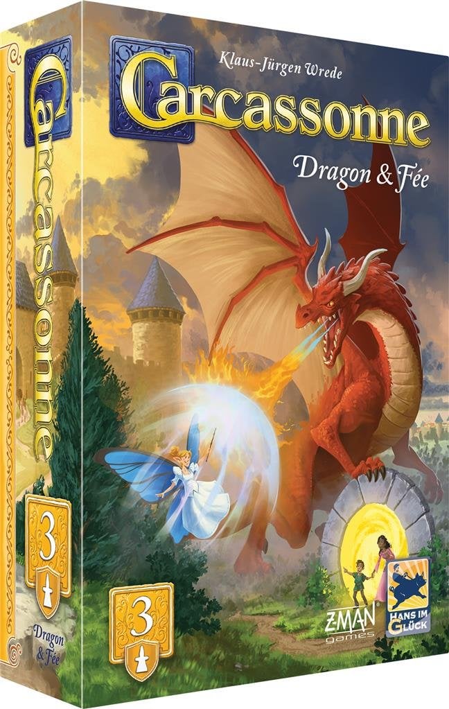 Carcassonne - Extension 3 : Dragon & Fée