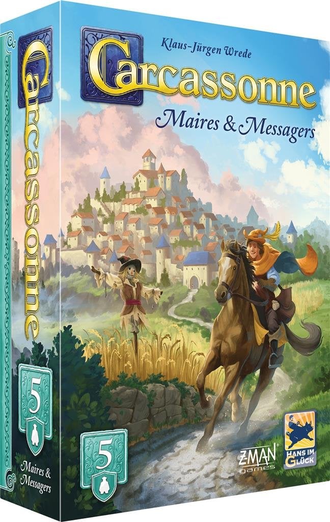 Carcassonne - Extension 5 : Maires et Messagers