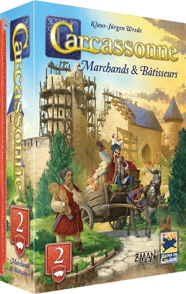 Carcassonne - Extension 2 : Marchands & Bâtisseurs
