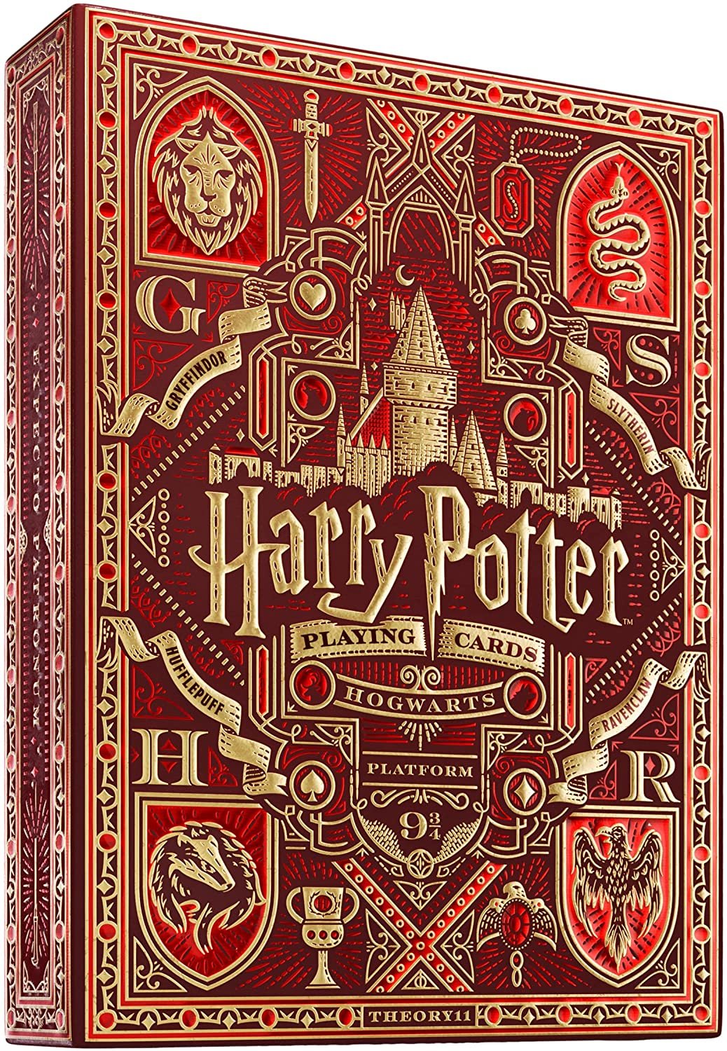 Jeu de 54 Cartes Harry Potter Rouge Gryffondor - Theory11