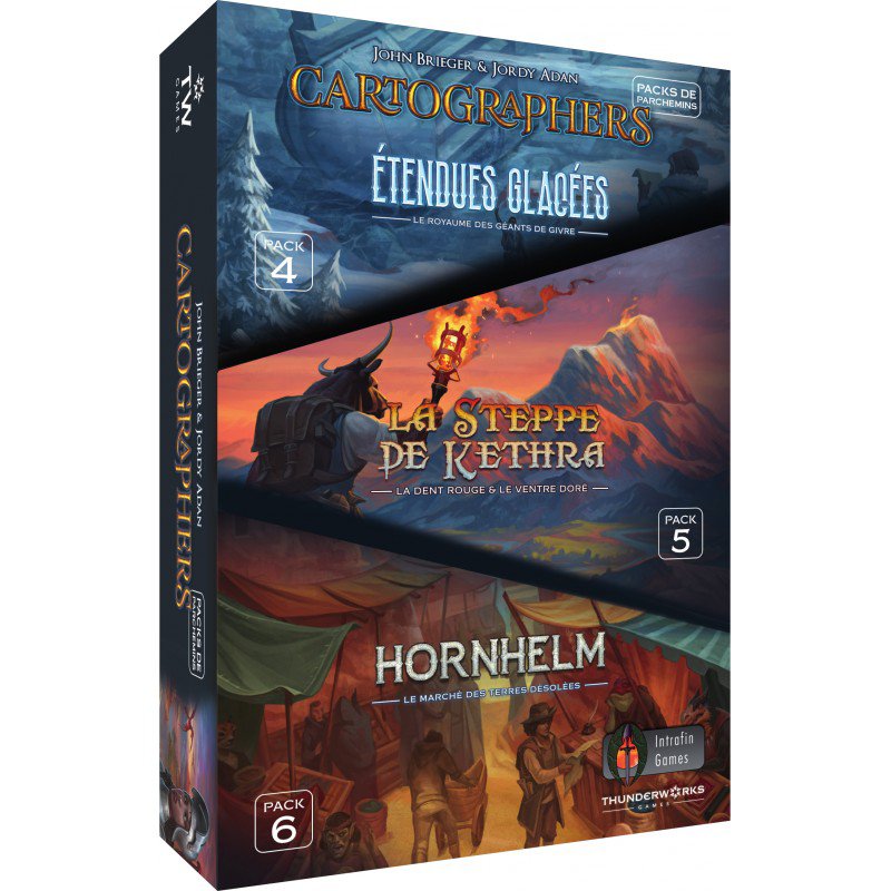 Cartographers - Extension Pack de Parchemins 2