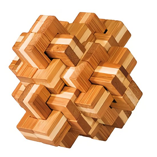 Pineapple - 3D Bamboo Brain Teaser Puzzle
