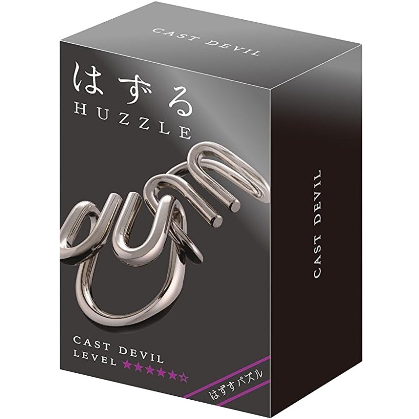 Hanayama - Cast Devil - Metal Brain Teaser Puzzle Lvl5