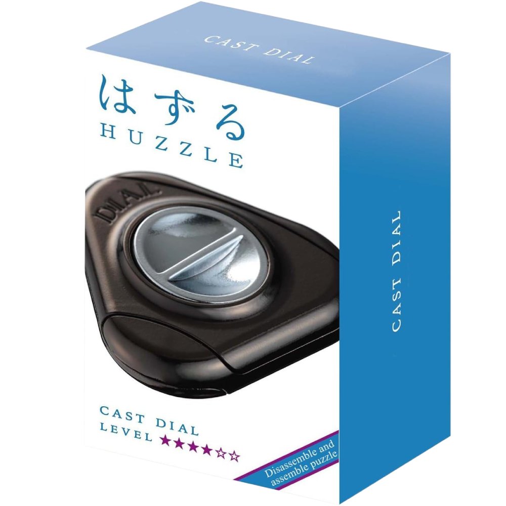 Hanayama - Cast Dial - Metal Brain Teaser Puzzle Lvl4