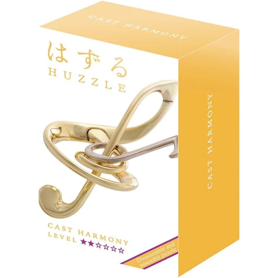 Hanayama - Cast Harmony - Metal Brain Teaser Puzzle Lvl2