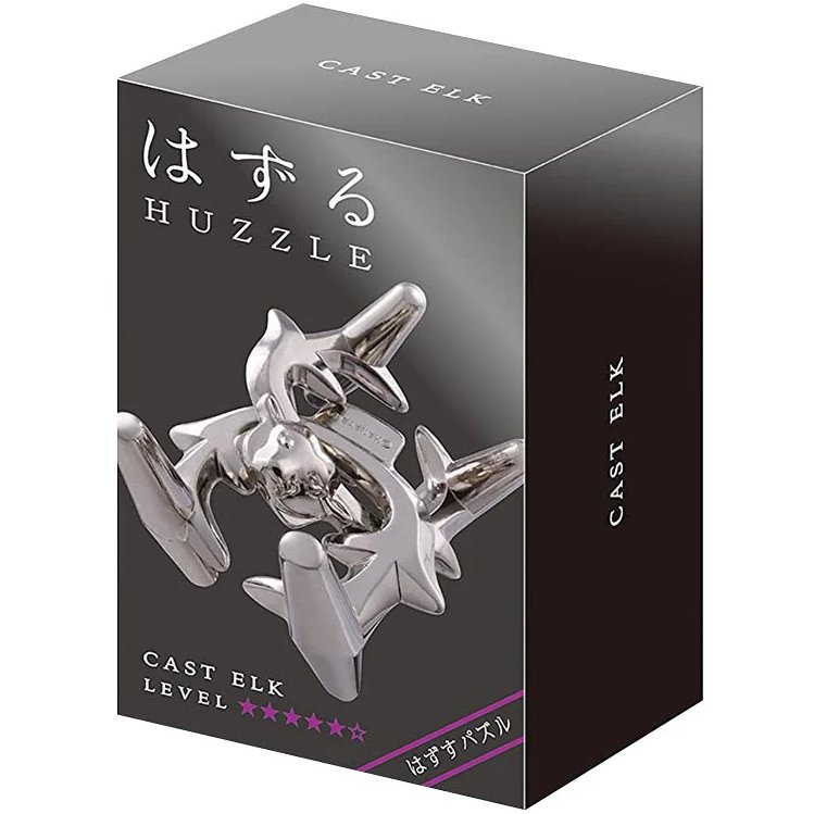 Hanayama - Cast Elk - Metal Brain Teaser Puzzle Lvl5