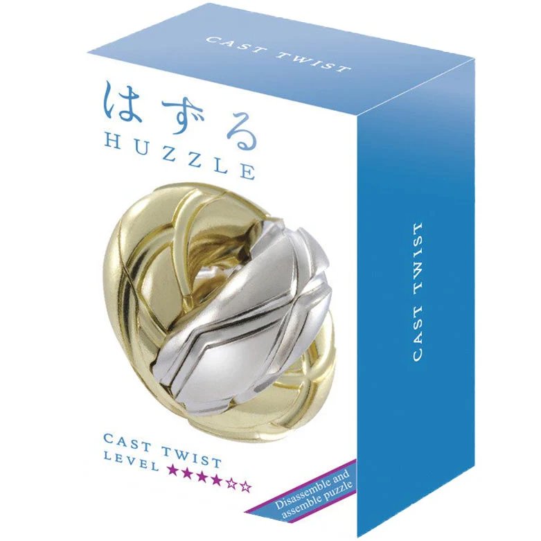 Hanayama - Cast Twist - Metal Brain Teaser Puzzle Lvl4