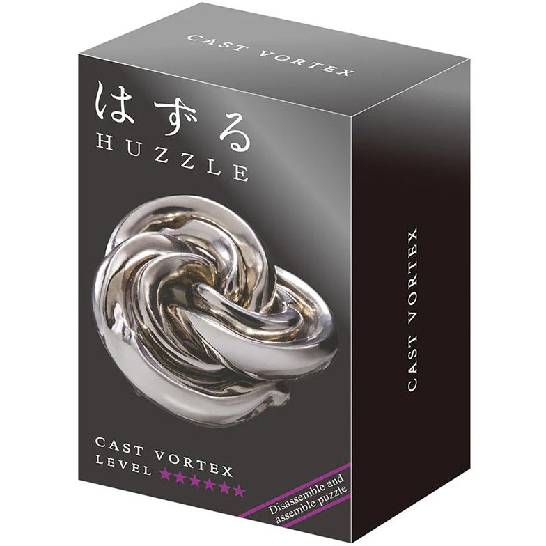 Hanayama - Cast Vortex - Metal Brain Teaser Puzzle Lvl6