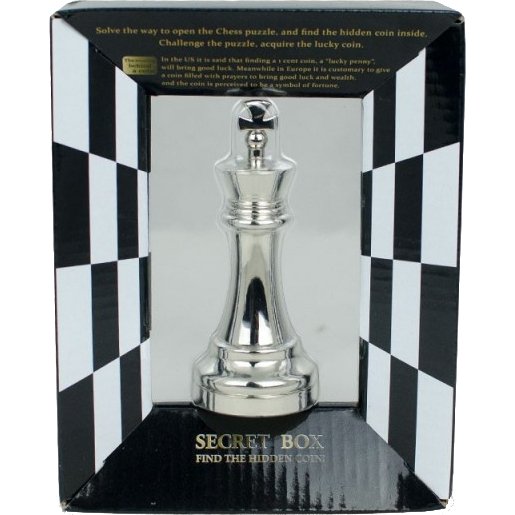 Casse-tête : Cast Chess King - Silver
