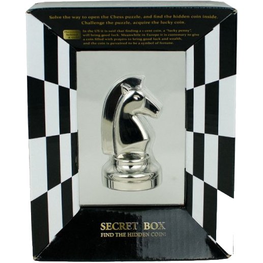Casse-tête : Cast Chess Knight - Silver