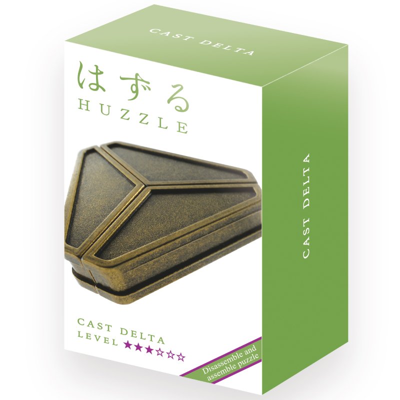 Hanayama - Cast Delta - Metal Brain Teaser Puzzle Lvl3