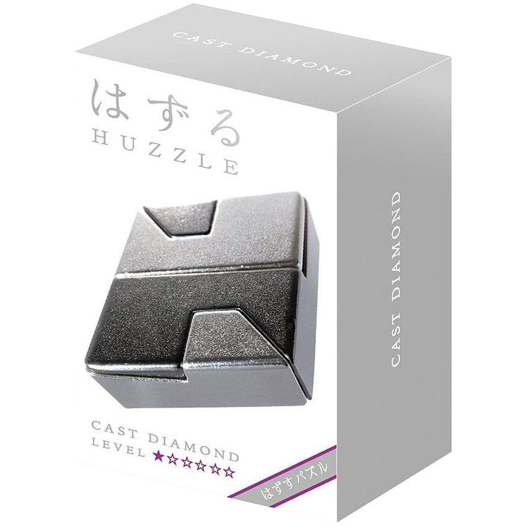 Hanayama - Cast Diamond - Metal Brain Teaser Puzzle Lvl1