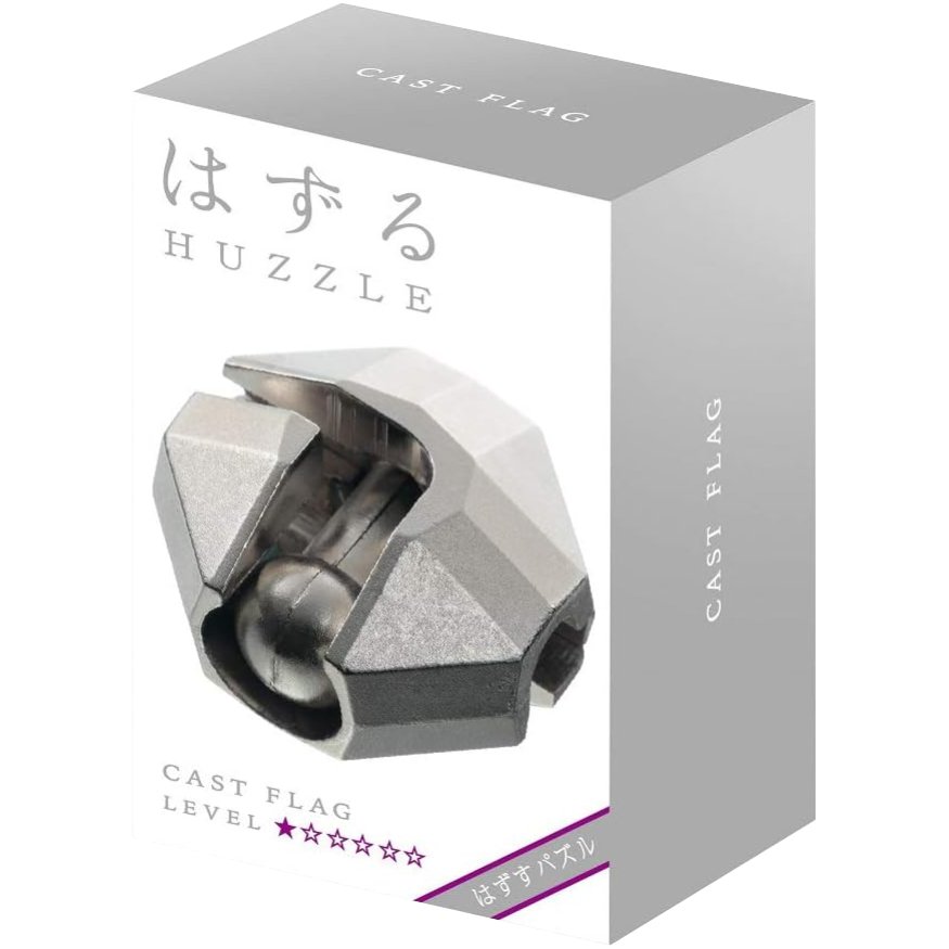 Hanayama - Cast Flag - Metal Brain Teaser Puzzle Lvl1