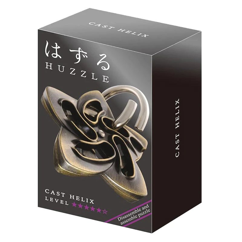 Hanayama - Cast Helix - Metal Brain Teaser Puzzle Lvl5