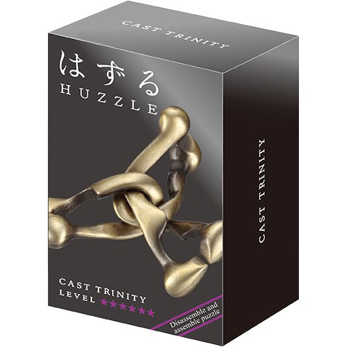 Hanayama - Cast Trinity - Metal Brain Teaser Puzzle Lvl6