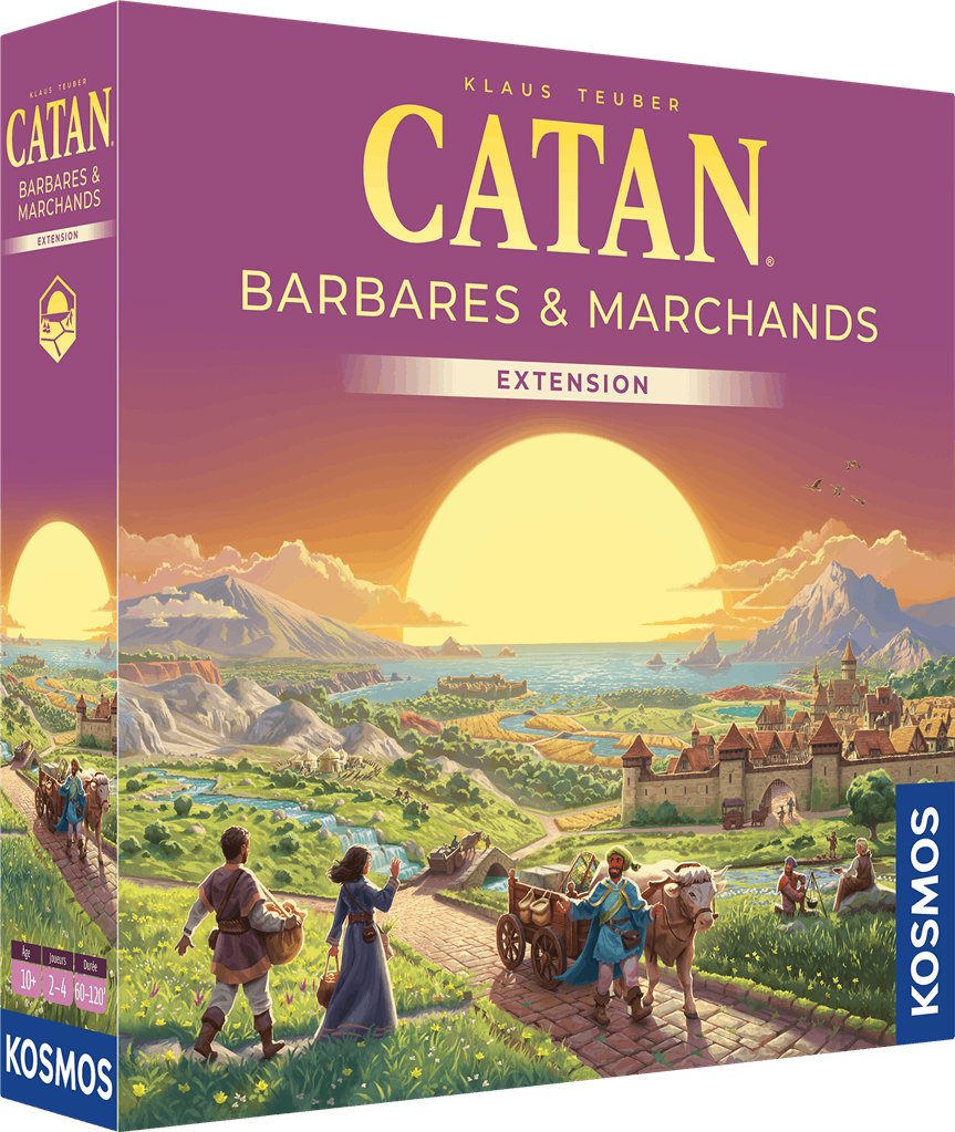CATAN : Barbares et marchands