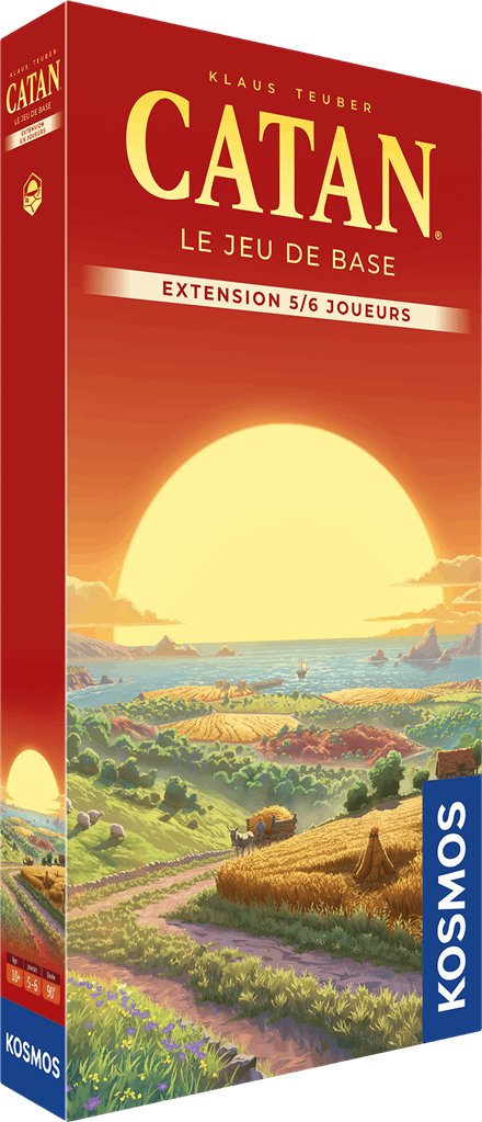 CATAN : jeu de base 5-6 joueurs
