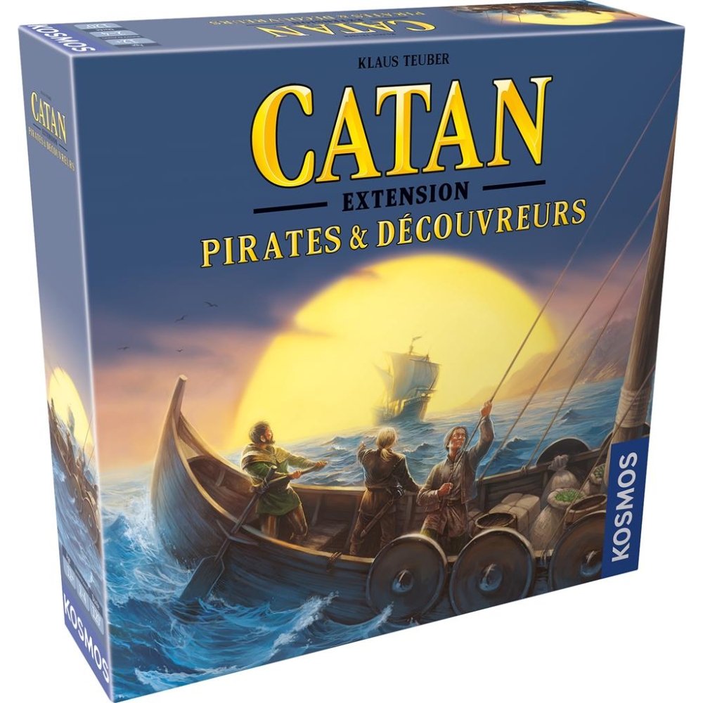 Catan - Extension Pirates & Découvreurs - Édition Éco - Ancienne version