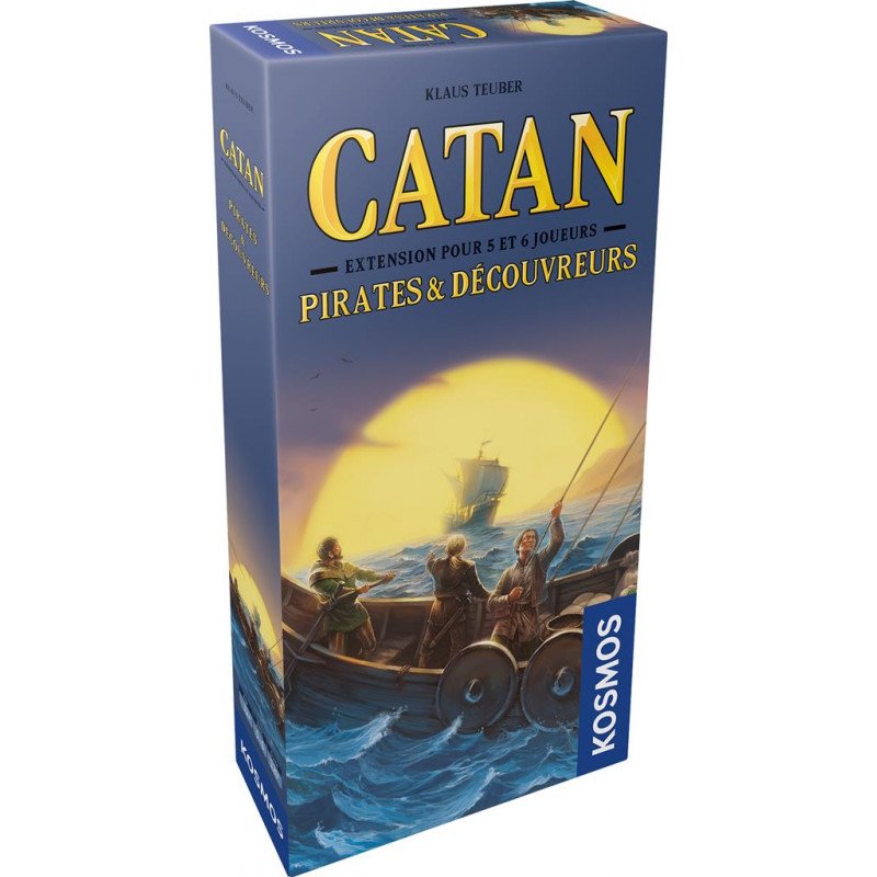 Catan - Extension Pirates & Découvreurs 5/6 joueurs - Ancienne version