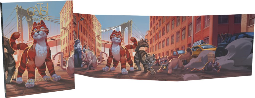 Cats!, la Mascarade - Écran Shutdown