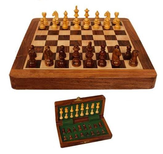 Jeu d'Echecs Pliable 25 cm - Loisirs Nouveaux