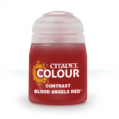 Pot of Contrast Blood Angels Red paint 18ml 29-12 - Citadel
