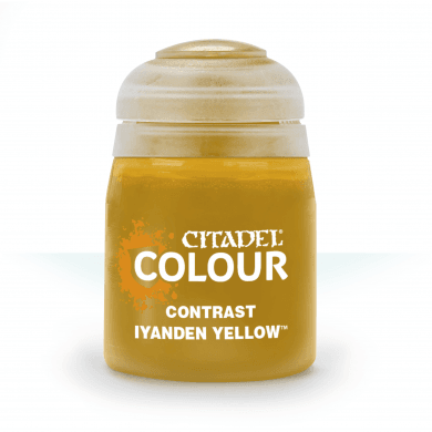 Pot of Contrast Iyanden Yellow paint 18ml 29-10 - Citadel