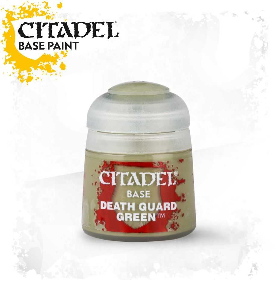 Pot of Base Death Guard Green paint 12ml 21-37 - Citadel