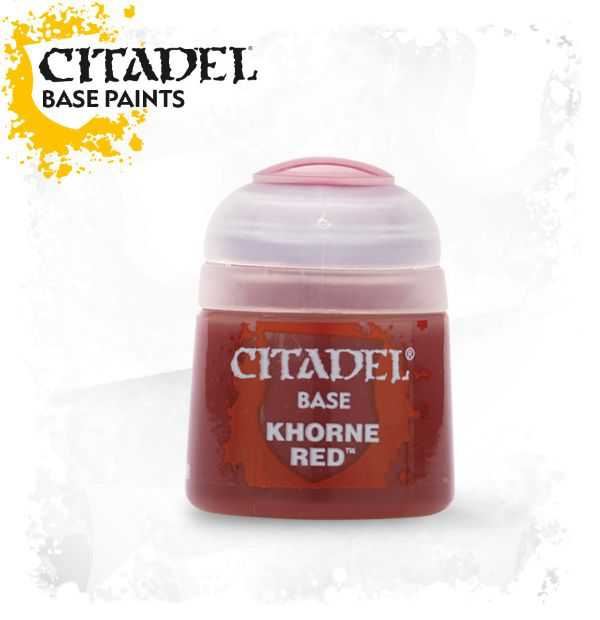 Pot of Base Khorne Red paint 12ml 21-04 - Citadel