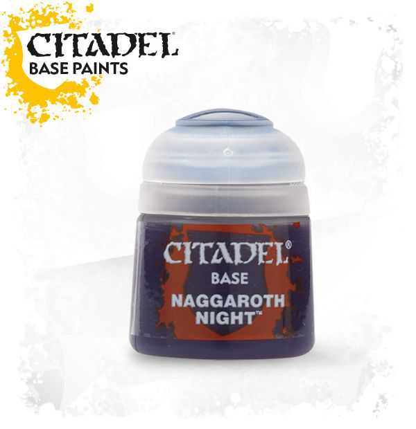 Pot of Base Naggaroth Night paint 12ml 21-05 - Citadel