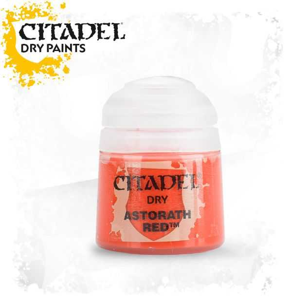 Pot of Dry Astorath Red paint 12ml 23-17 - Citadel