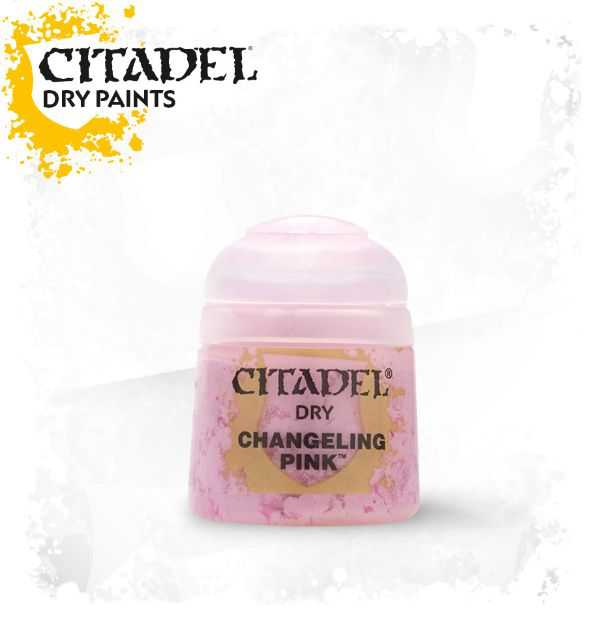 Pot of Dry Changeling Pink paint 12ml 23-15 - Citadel