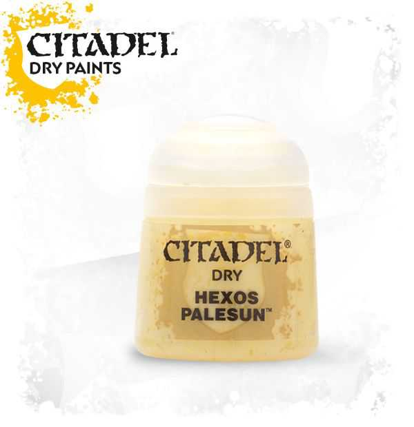 Pot of Dry Hexos Palesun paint 12ml 23-01 - Citadel