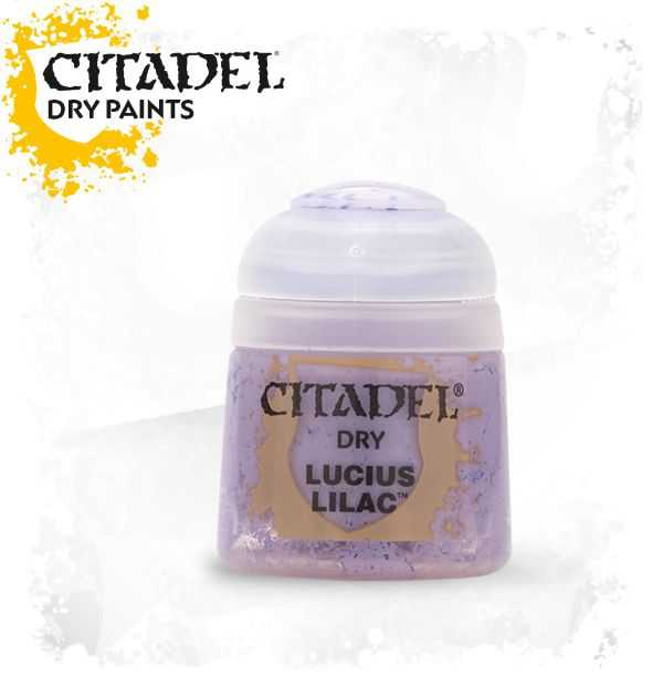 Pot of Dry Lucius Lilac paint 12ml 23-03 - Citadel