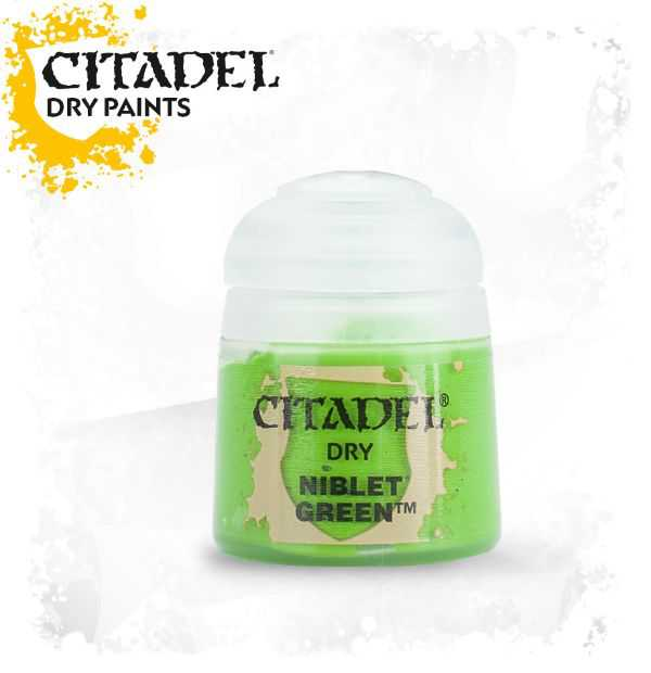 Pot of Dry Niblet Green paint 12ml 23-24 - Citadel