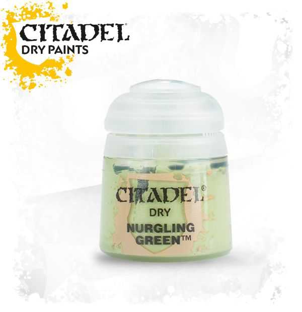 Pot of Dry Nurgling Green paint 12ml 23-25 - Citadel