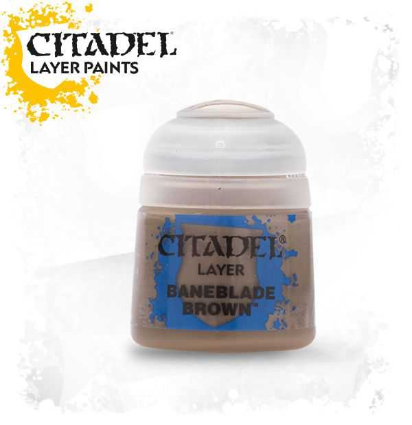 Pot de peinture Layer Baneblade Brown 12ml 22-48 - Citadel