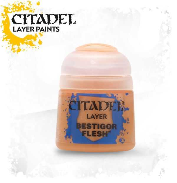 Pot de peinture Layer Bestigor Flesh 12ml 22-38 - Citadel